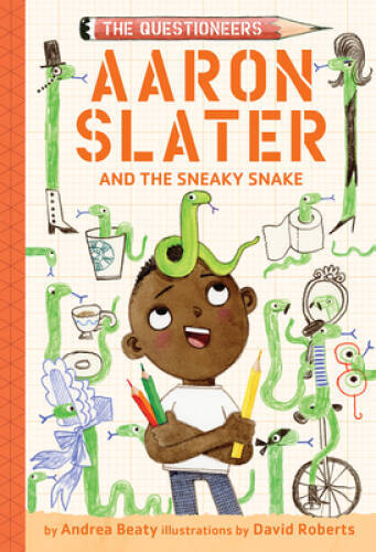 Aaron Slater and the Sneaky Snake (The Questioneers Book 6) – Hardcover – GOOD