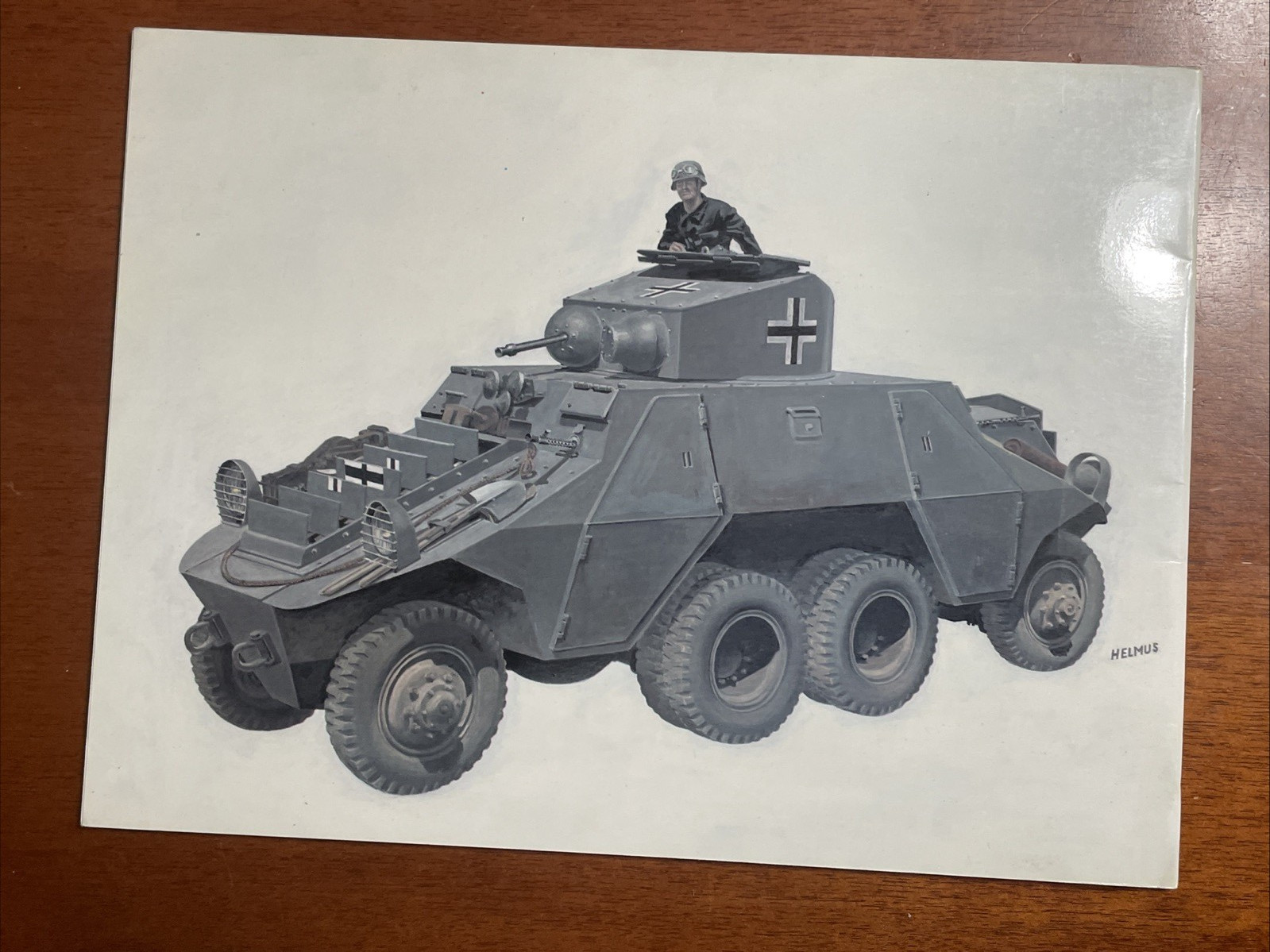 Deutsche Schwere Panzerspähwagen – Waffen Arsenal Book #89, 48 pages, B&W