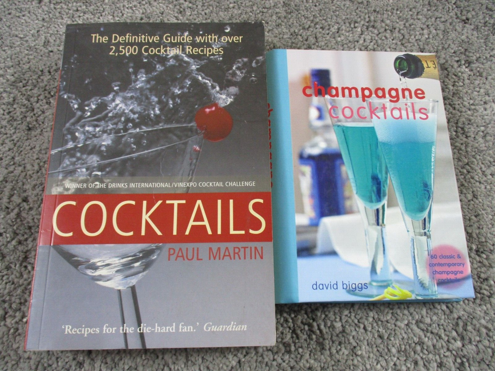 Bundle 2 Cocktail Books – Cocktails: The Definitive Guide & Champagne Cocktails