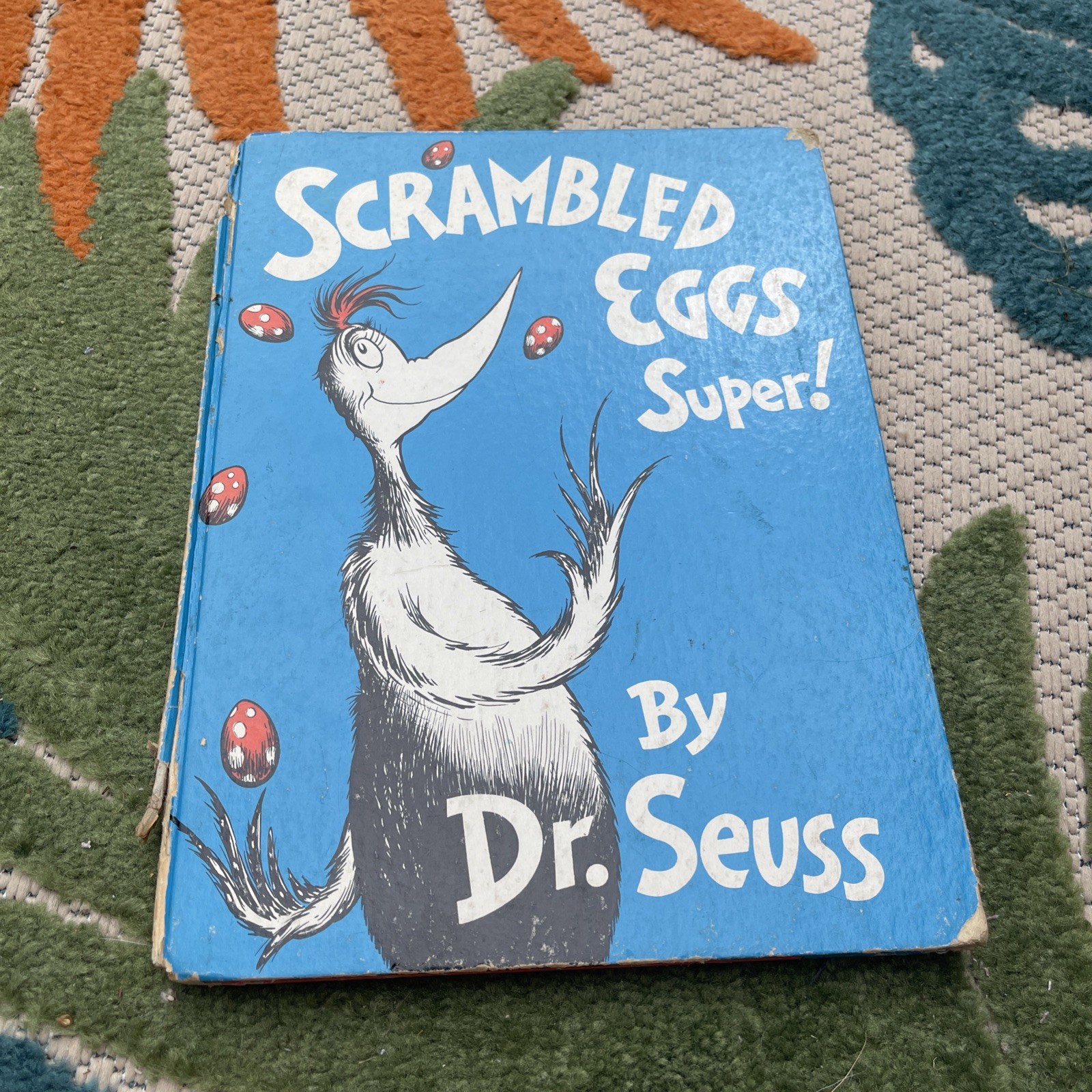 Scrambled Eggs Super! Dr. Seuss 1953 Hardcover Grolier Book Club Edition
