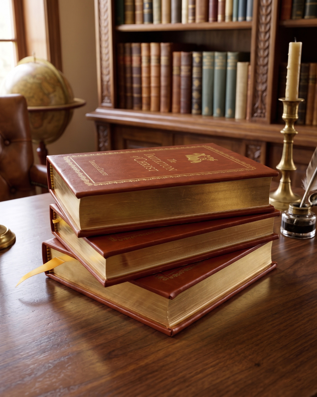 TAN Classics Deluxe Set Leatherbound Collection Catholic Spiritual Masterpieces