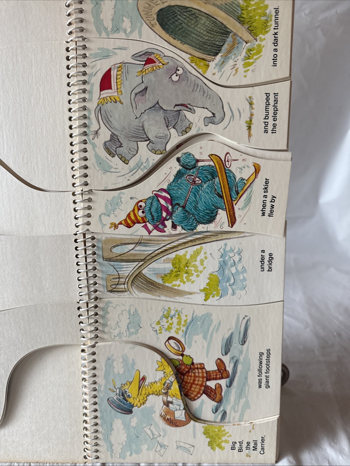 Sesame Street Mix or Match Storybook 1977 Random House