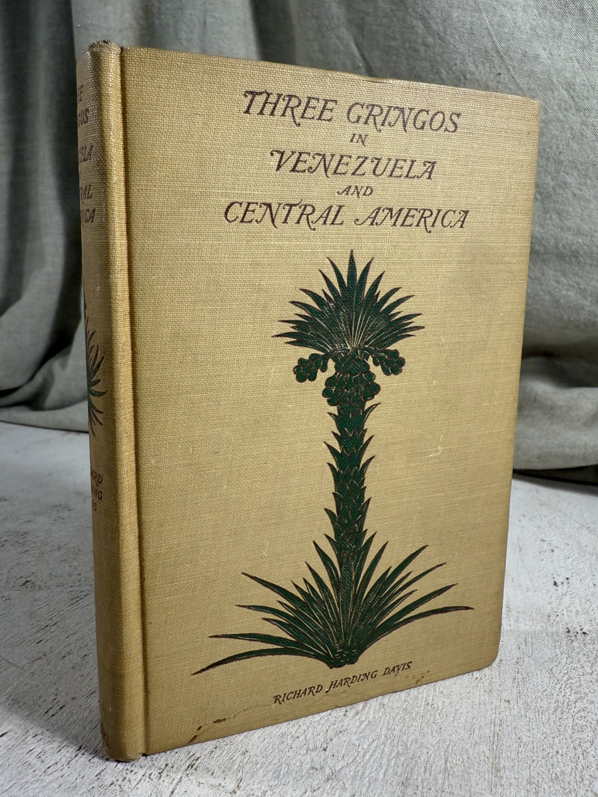 THREE GRINGOS IN VENEZUELA AND CENTRAL AMERICA by Richard Harding Davis 1st HC