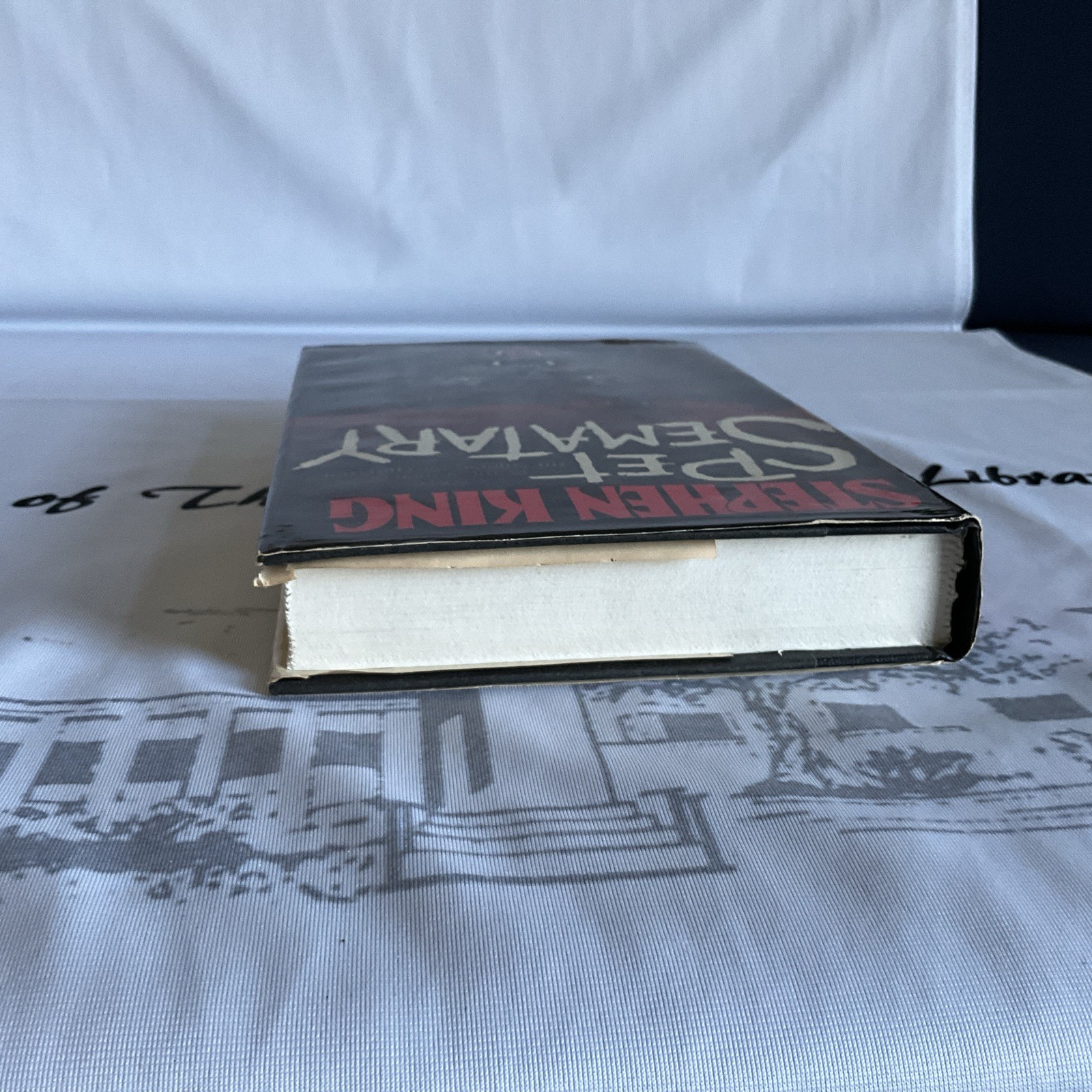 First Edition Book Club Edition 1983 “Pet Sematary” by Stephen King HC/DJ Clean