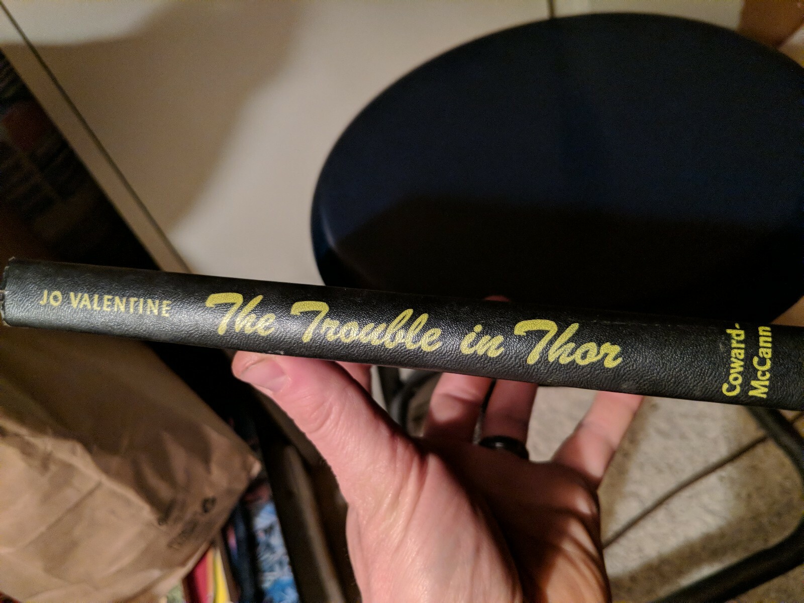 The Trouble in Thor by Jo Valentine 1953 First 1st edition ? Hardcover 220 pages