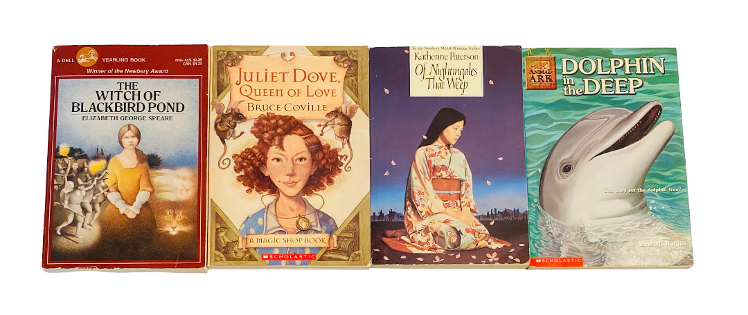 Lot of 4 Books | Children & Young Adult Literature | Speare, Coville, Paterson