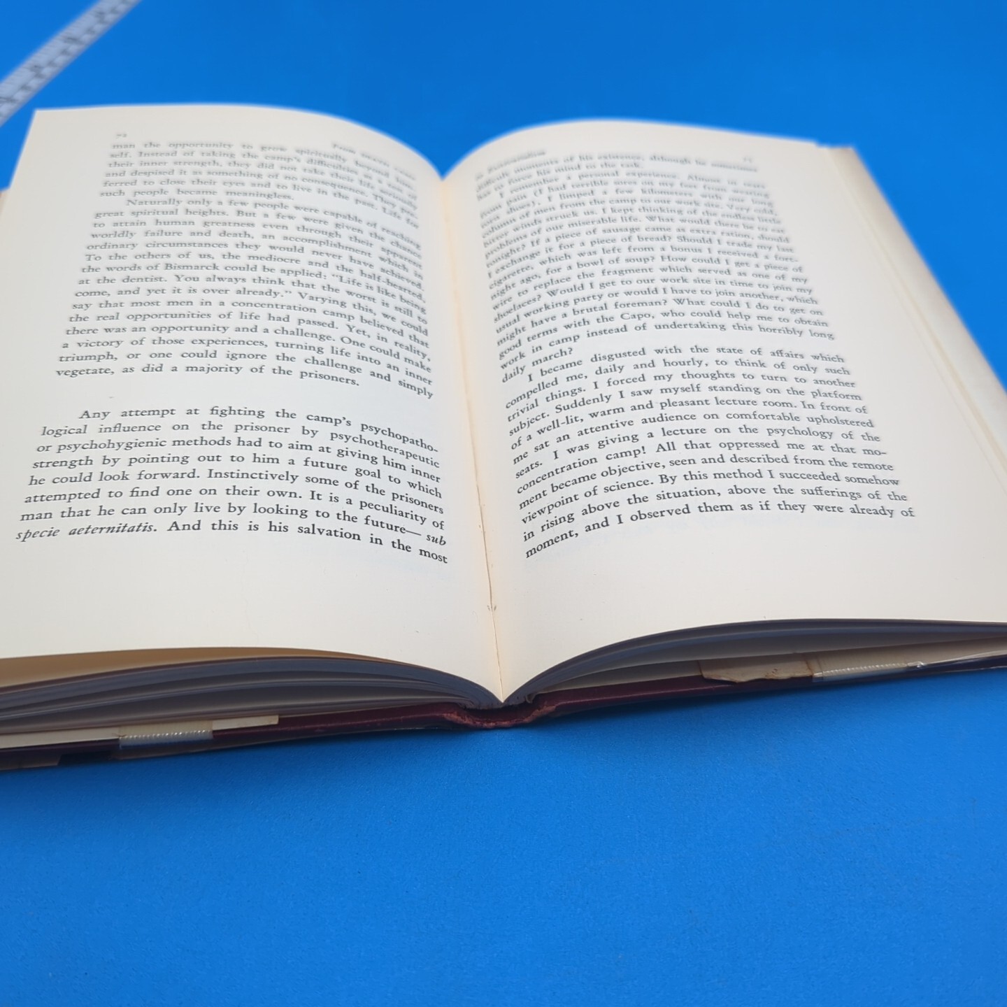 From Death-Camp to Existentialism Viktor Frankl 1959 1st Edition 1st Print HCDJ