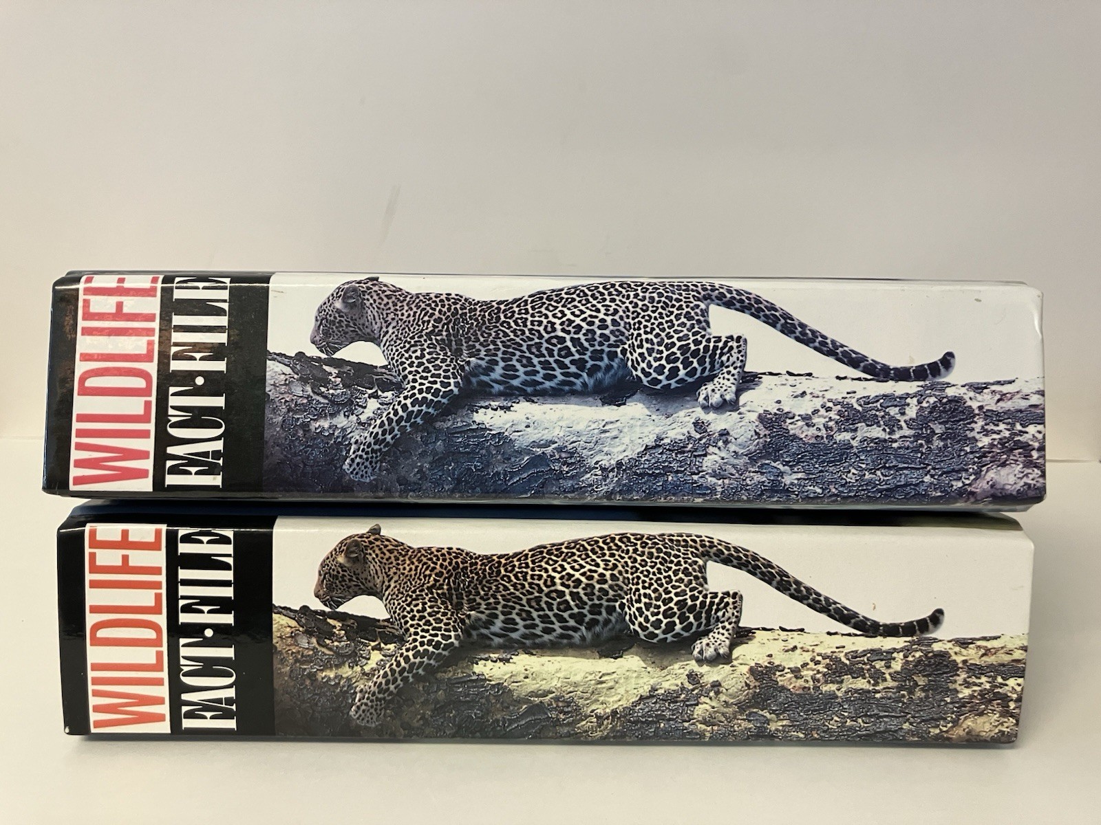 Vintage 1990’s Wildlife Fact File 3-ring Binder Groups 3-11 w/ 228 Cards EUC