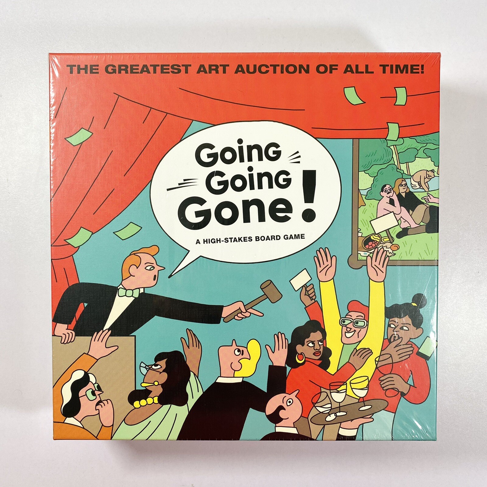 Going, Going, Gone! A High-Stakes Board Game by Simon Landrein 9781786274083