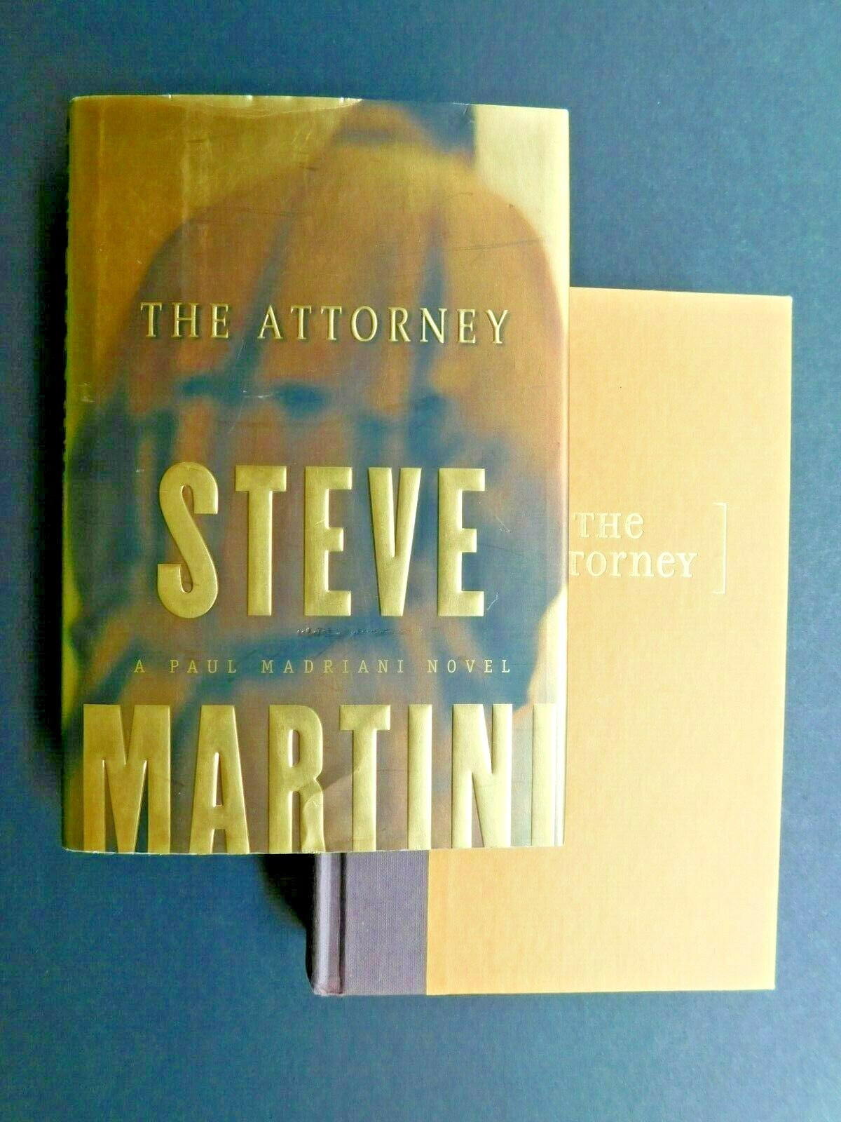 STEVE MARTINI true 1st ed FLAT SIGNED 390 pages ATTORNEY hardcover jacket 2000