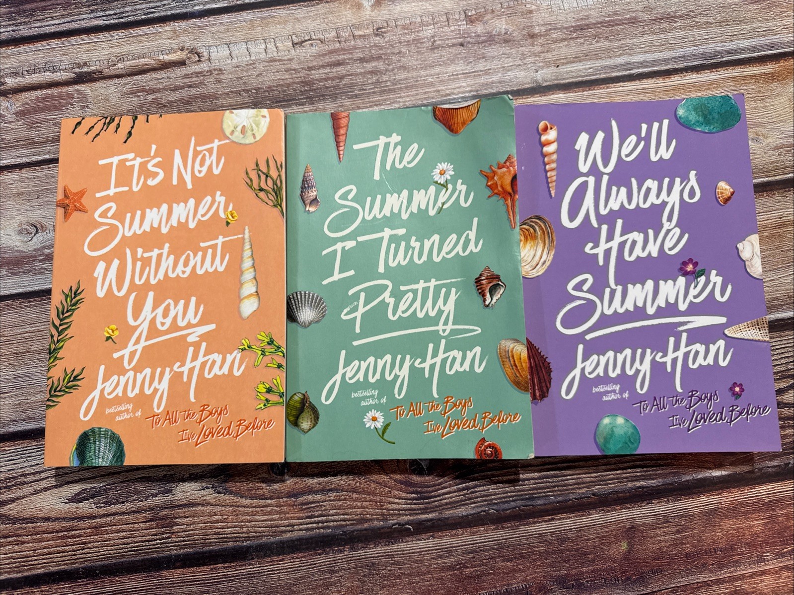 Jenny Han Trilogy Paperback Turned Pretty Summer Without Have Summer Lot of 3