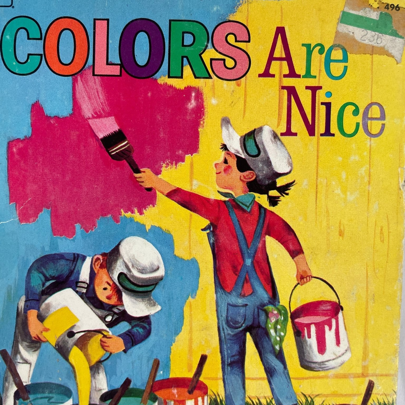 Colors Are Nice Adelaide Holl 1976 Seventh Printing Little Golden Book