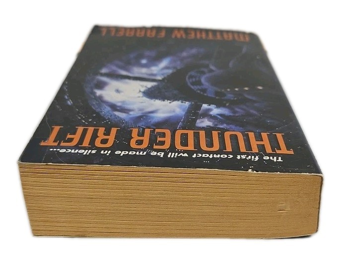 THUNDER RIFT by Matthew Farrell 1st EDITION PRINTING #1152