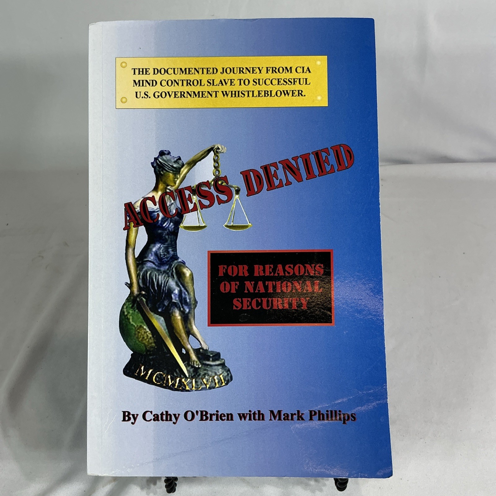 Access Denied For Reasons of National Security Cathy O’Brien Mark Philips Book