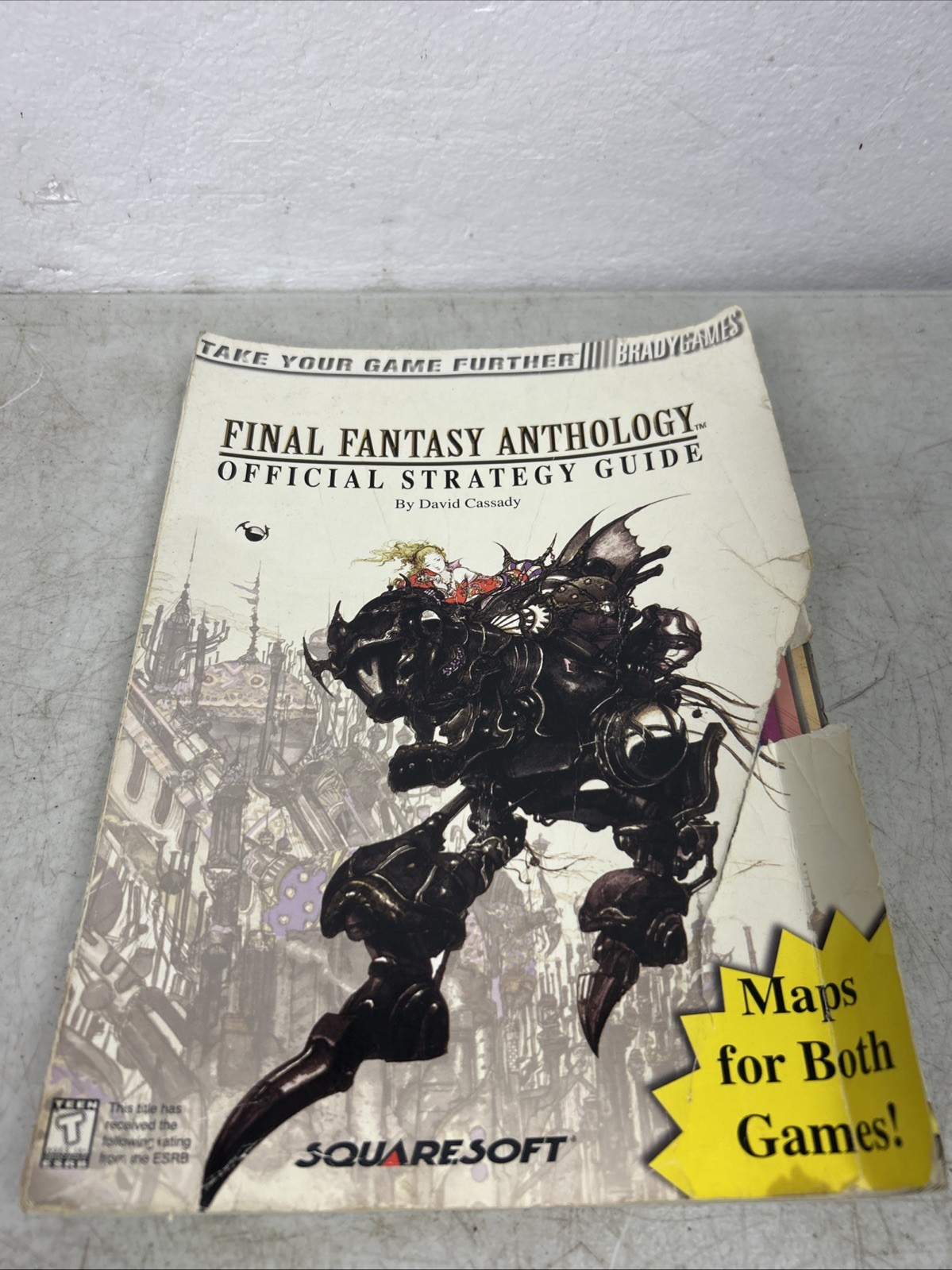 Final Fantasy Anthology: Official Strategy Guide by David Cassady, Brady Games