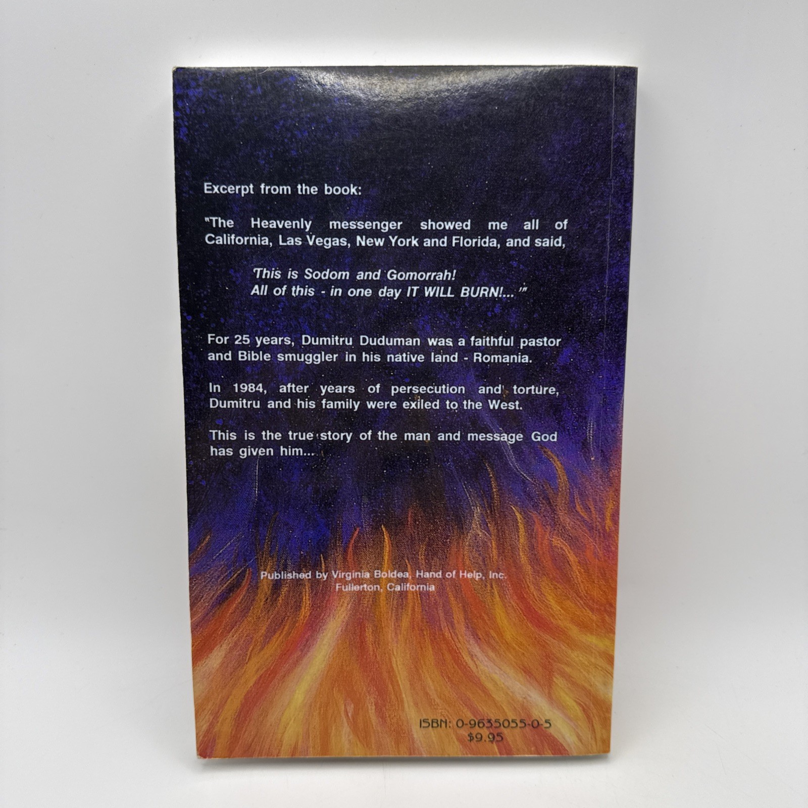 Through the Fire Without Burning by Duduman, Dumitru Paperback / softback Book