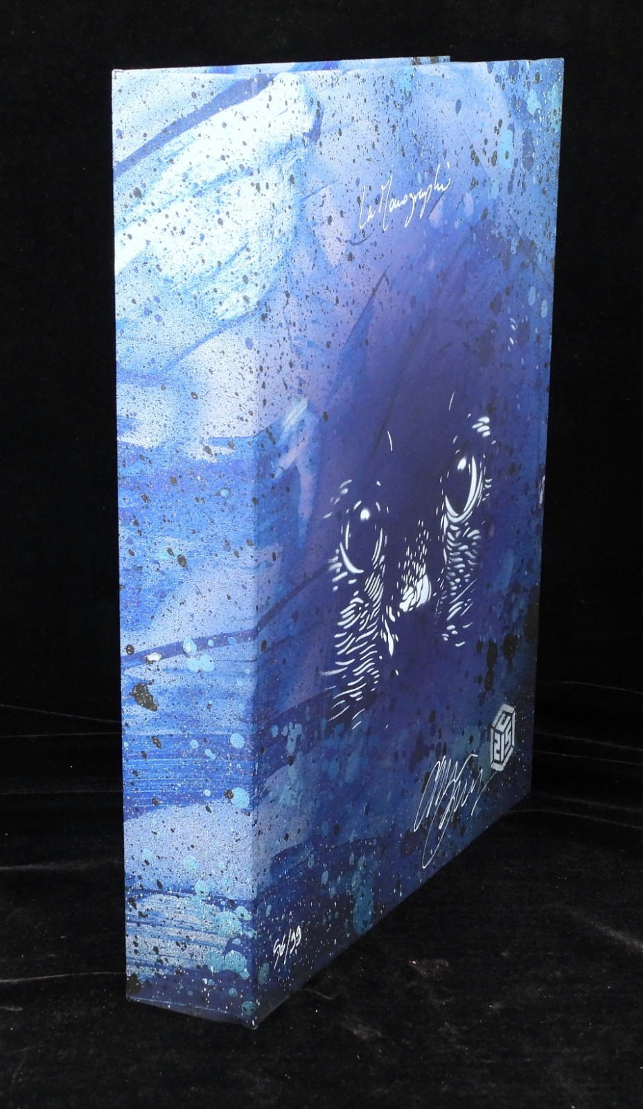 C215 Christian Guémy Monograph deluxe + original stencil and print signed