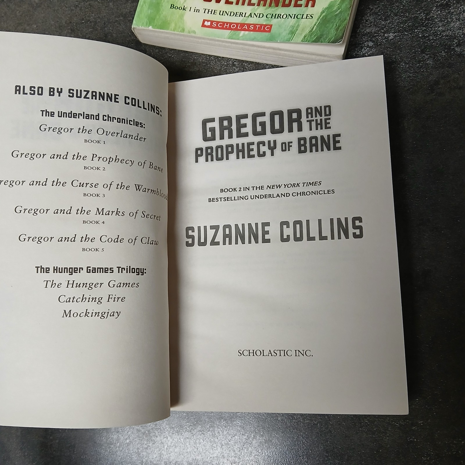 Gregor the Underland Chronicles Box Set Suzanne Collins 5 Book Softcover Fantasy