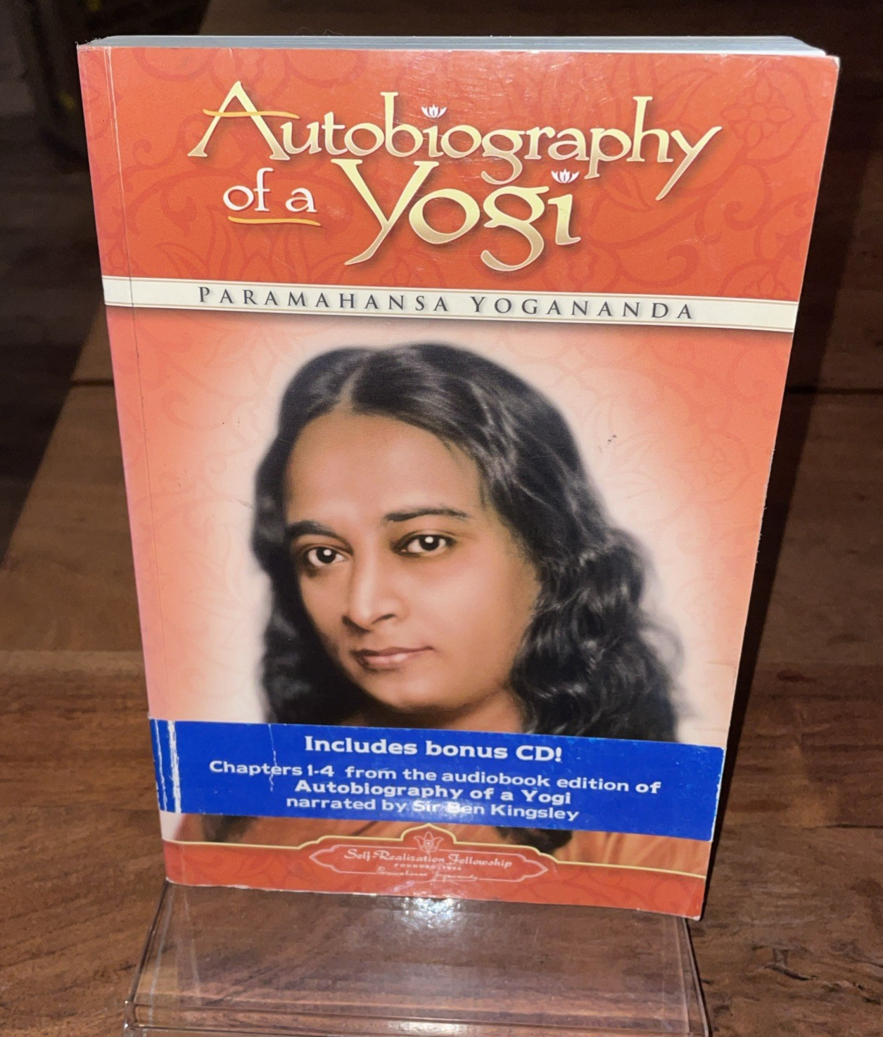 Autobiography of a Yogi Paramahansa Yogananda 2007 w/ CD narrated Ben Kingsley