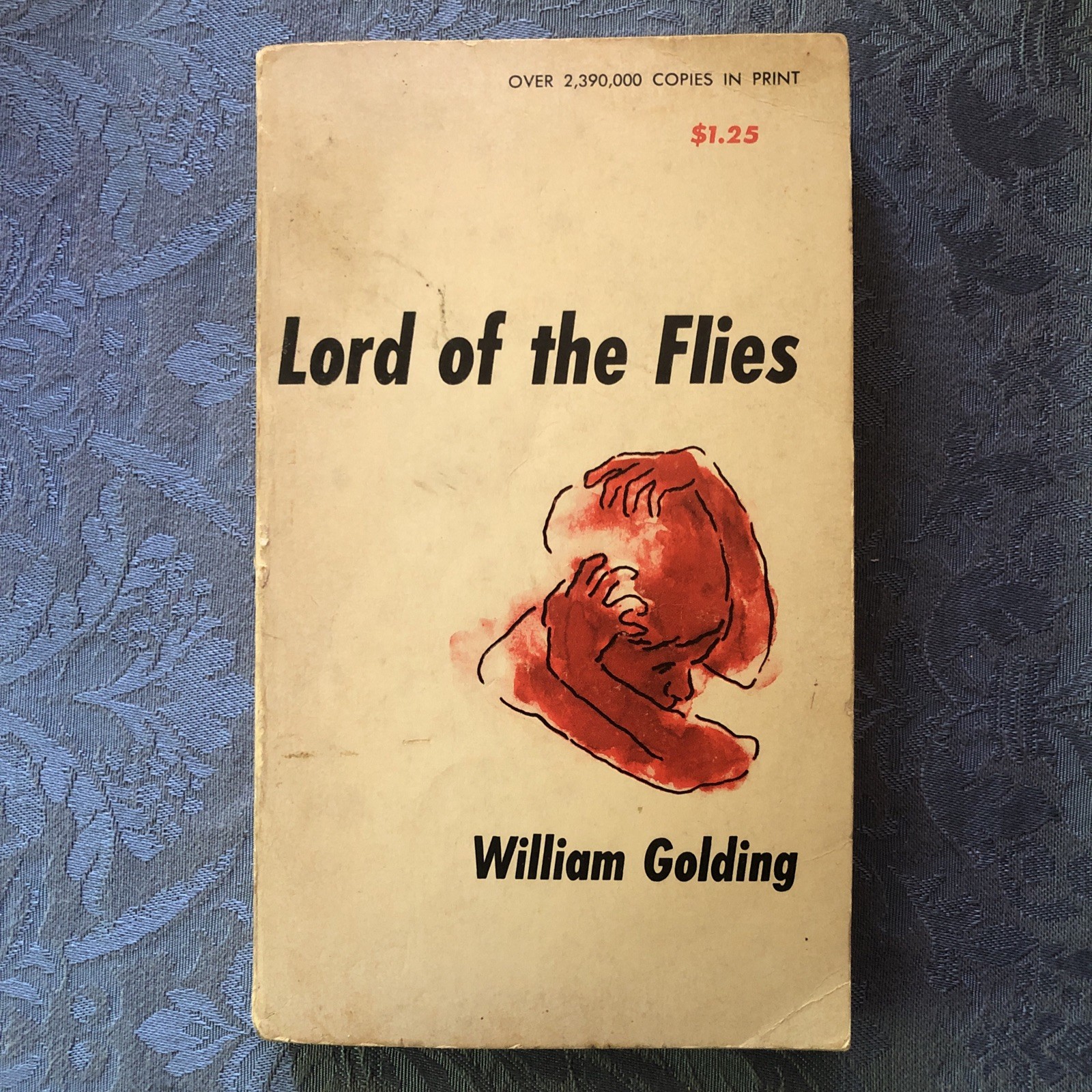 VINTAGE: Lord Of The Flies By William Golding. Paperback 1954. 44th Impression.