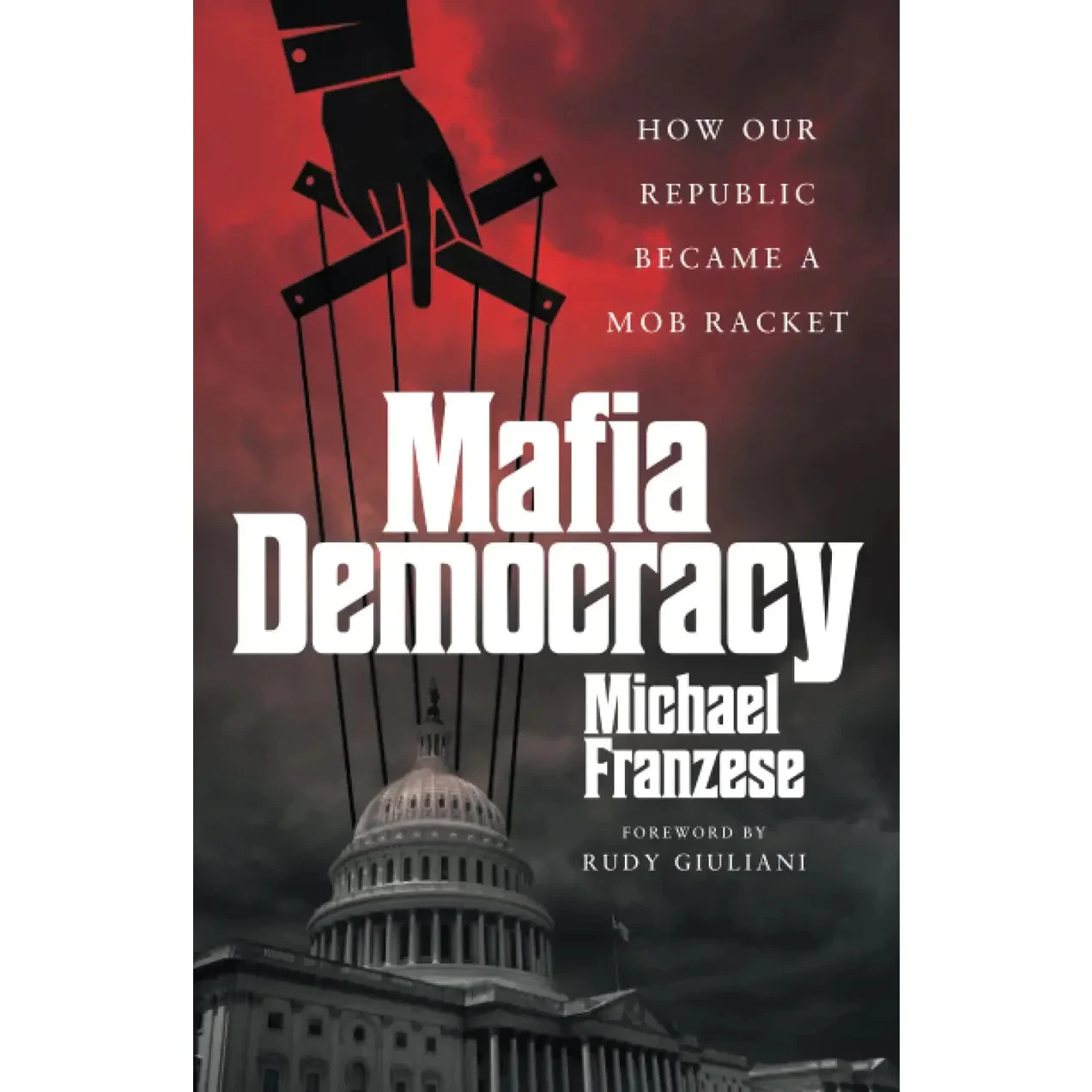 Michael Franzese Cosa Nostra Hand Signed Mafia Democracy Book