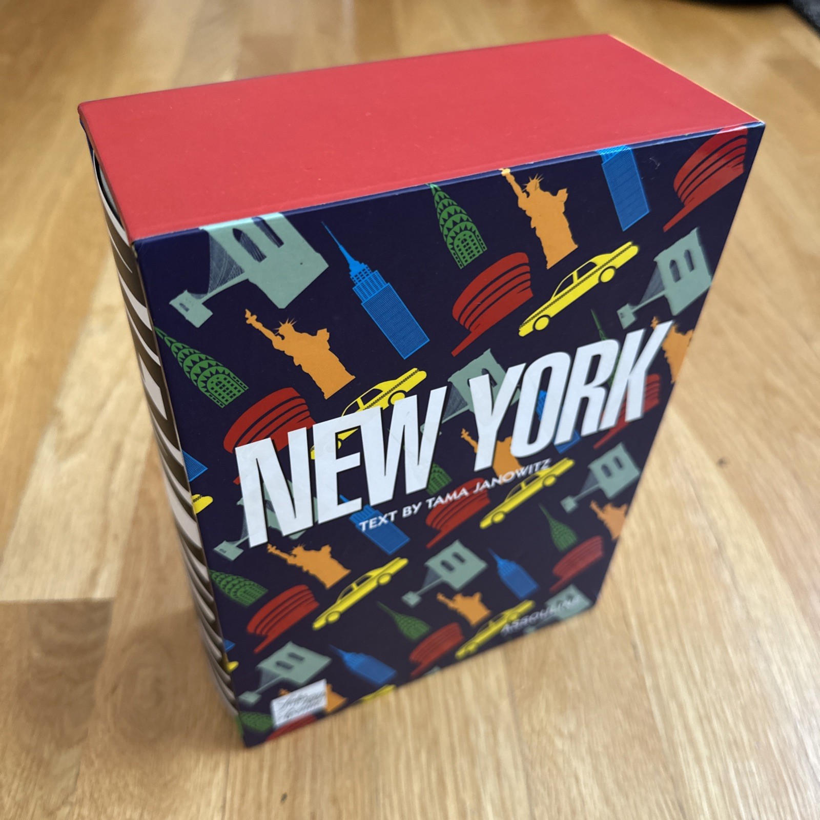 2006 New York Text by Tama Janowitz Saks Fifth Avenue Assouline Book w/ Slipcase