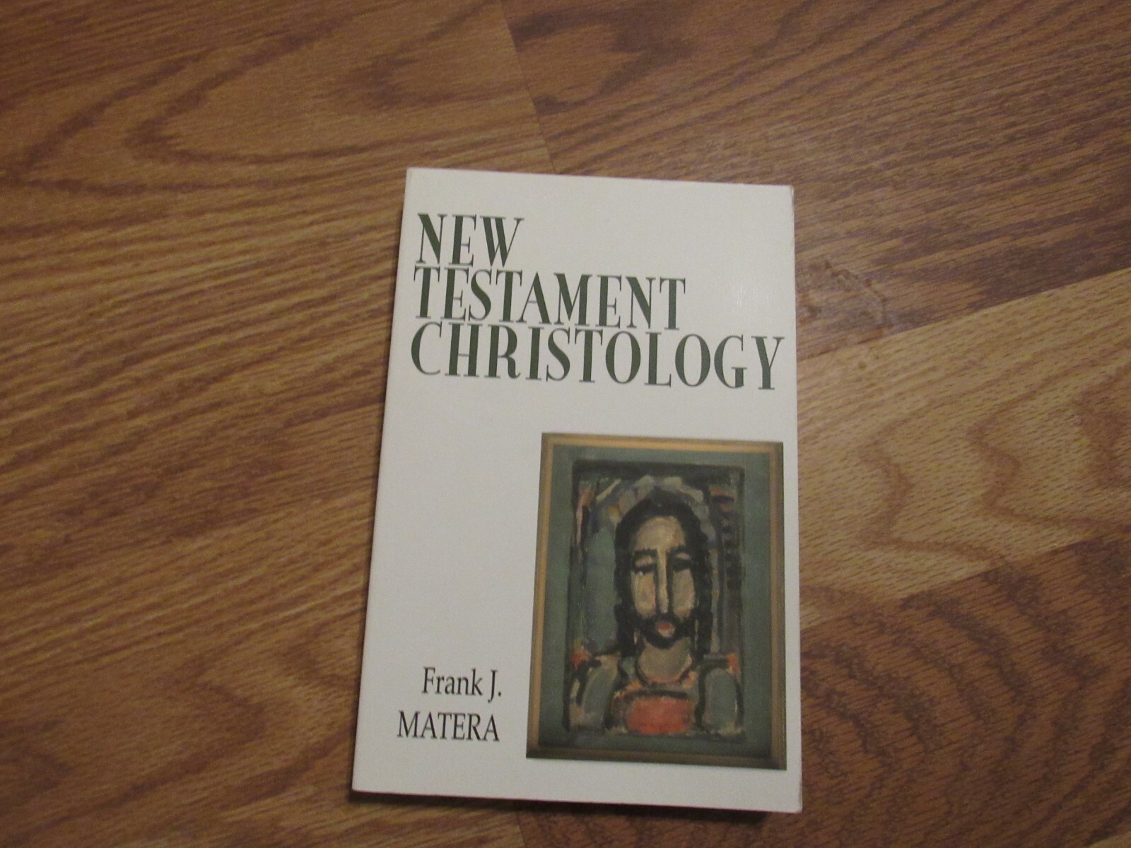 New Testament Chfistology by Frank J. Matera 307 pages Westminster john Knox