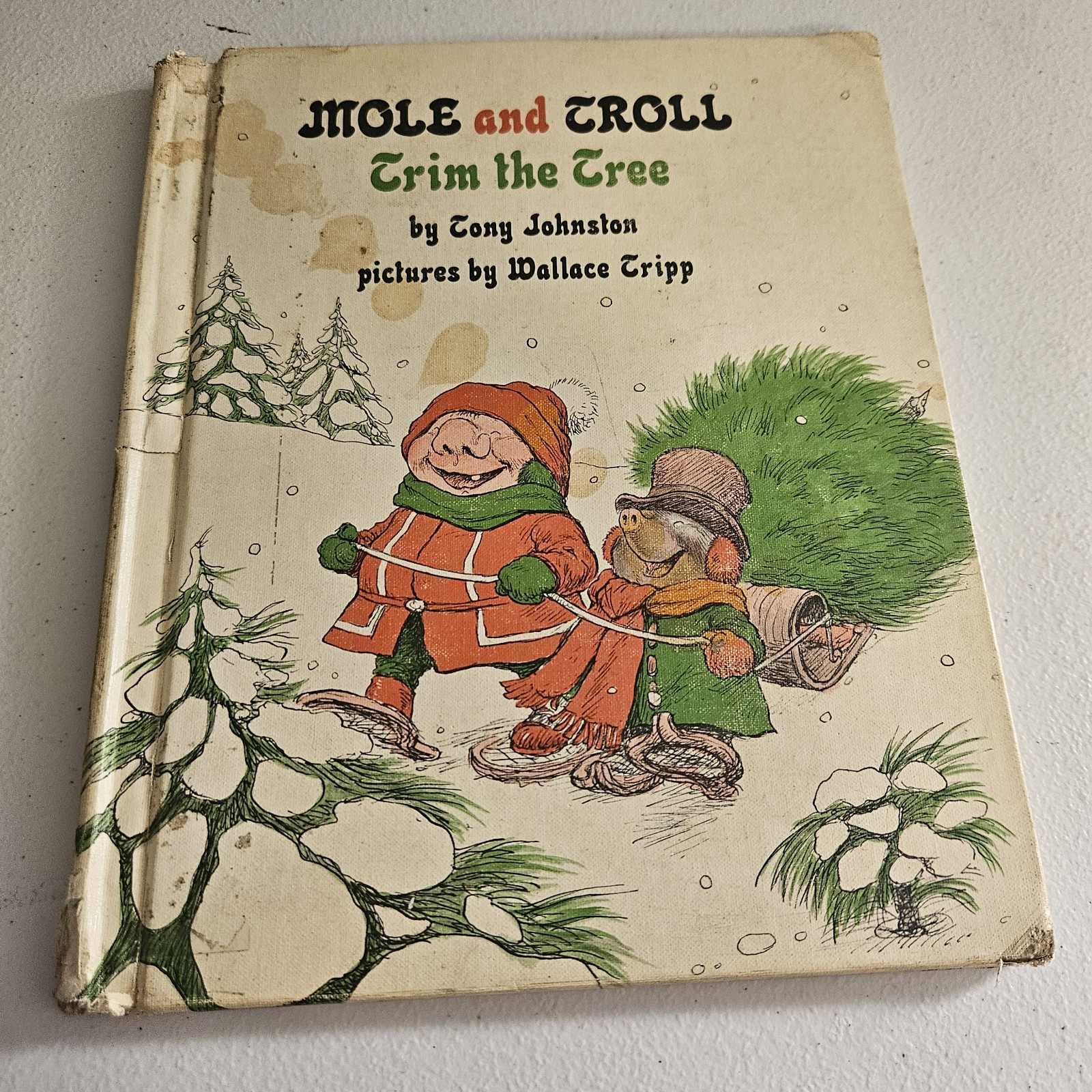 Mole And Troll Trim The Tree by Tony Johnston 1974
