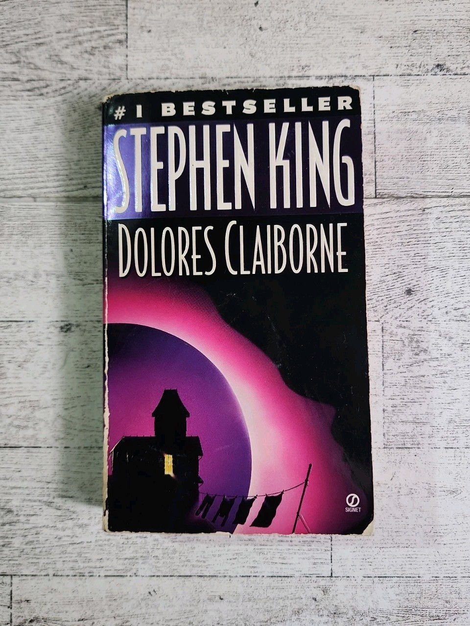 “Dolores Claiborne” By Stephen King Paperback 1993 First Signet Printing Book