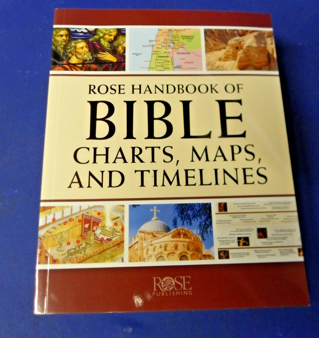 Rose Handbook Of Bible Charts, Maps, And Timelines Full Color Bible Maps New