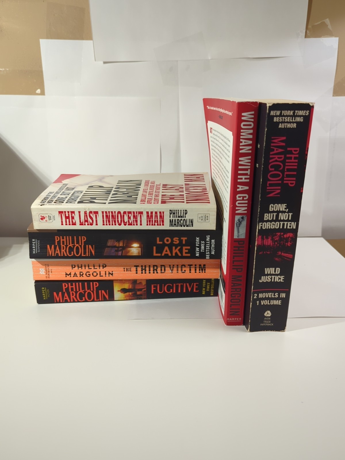 6 Phillip Margolin Lot, Mystery Thriller, Crime Fiction