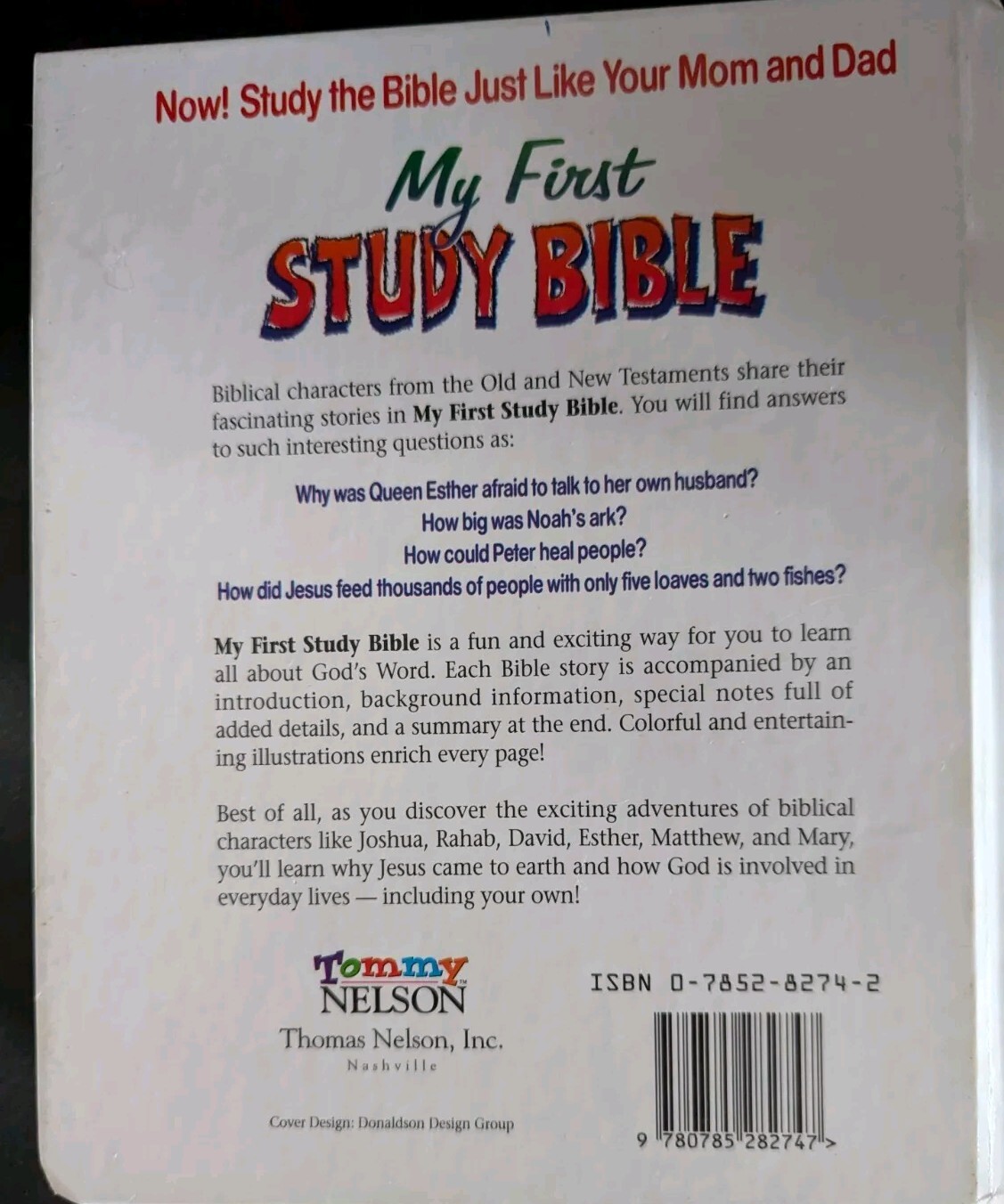 My First Study Bible Book Exploring God On My Own By Paul J Loth 528 Pages