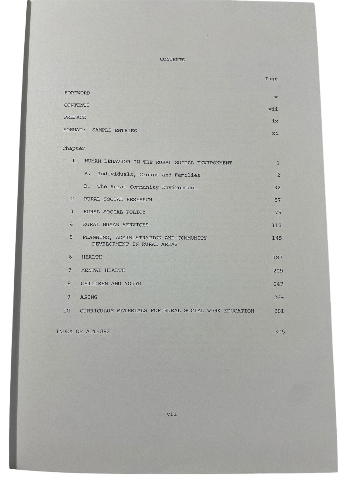 Rural Social Welfare. Educators and Practitioners An Annotated Bibliography 1981