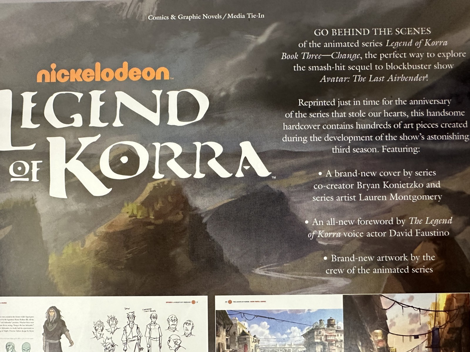 The Legend of Korra: The Art of the Animated Series Book 3: Change (2nd Edition)