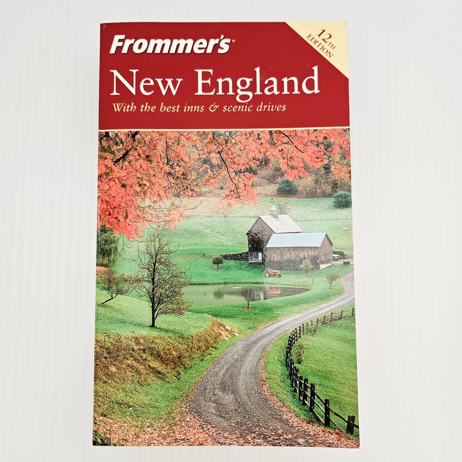 Frommer’s New England Travel Guide 12th Edition Paperback Book