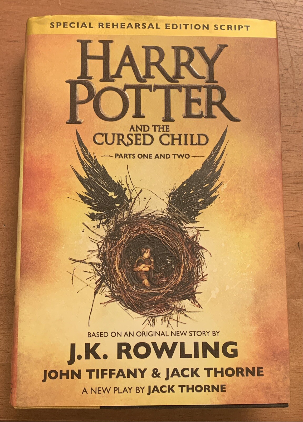 Harry Potter and the Cursed Child,Parts 1 & 2, 1st Edition/1st Print 2016 HC/DJ