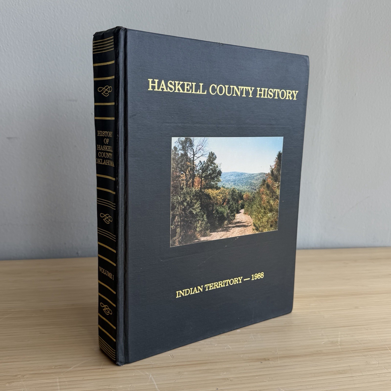Haskell County History Oklahoma India Territory 1988 Curtis Media HC 2nd Print