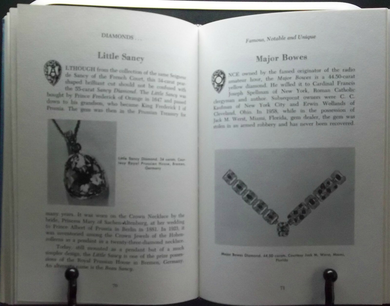 Diamonds…Famous, Notable, and Unique by R. A. P. Gaal and L. L. Copeland…