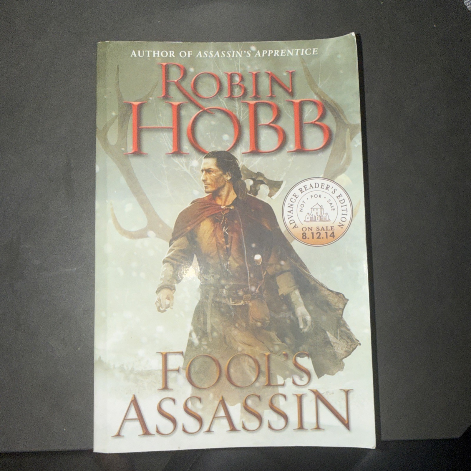 Robin Hobb Advanced Reader’s Edition Fool’s Assassin
