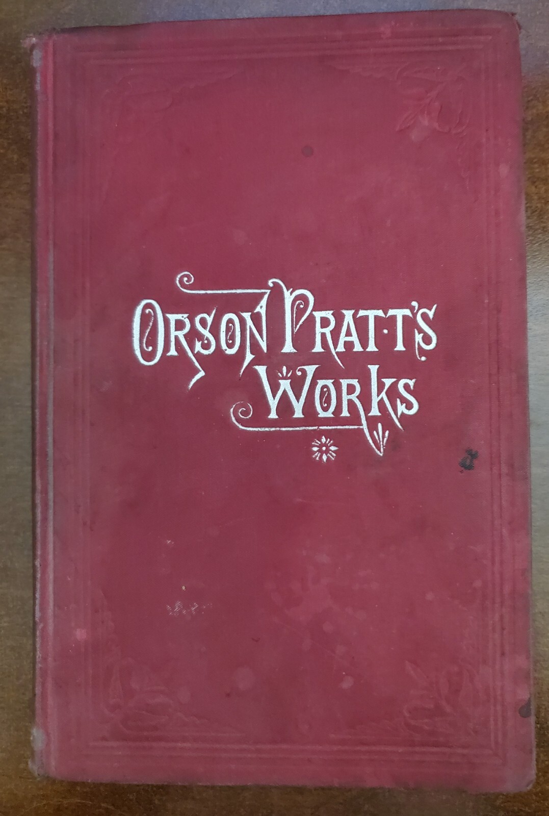 HC Orson Pratt’s Works, 1891, Series of Pamphlets, Doctrines of Gospel,LDS, Rare