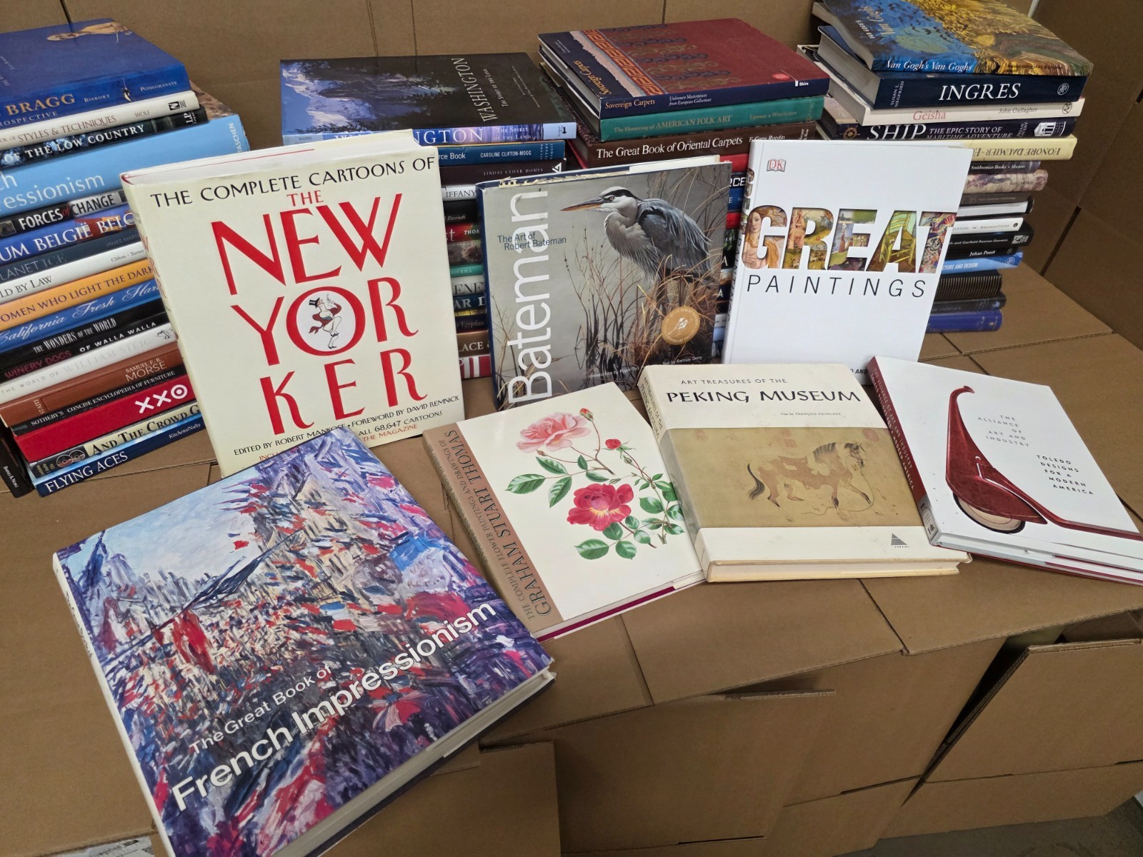 50 Pound (Lb) of Coffee Table Decorative Interior Design Large Books RANDOM MIX