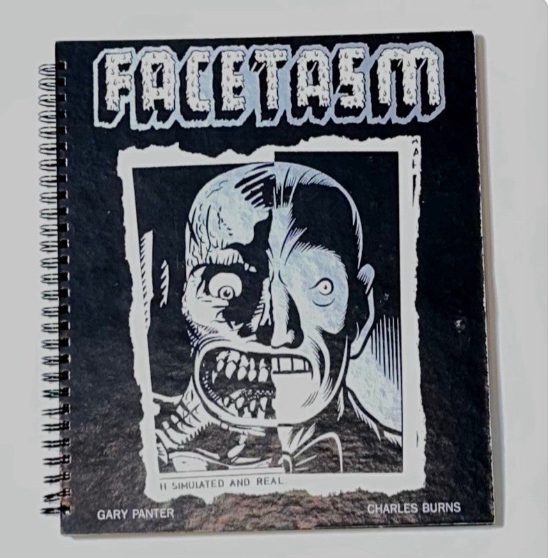 Preowned- Facetasm HC 1st Ed B&W Inscribed Limited Edition Flip Book