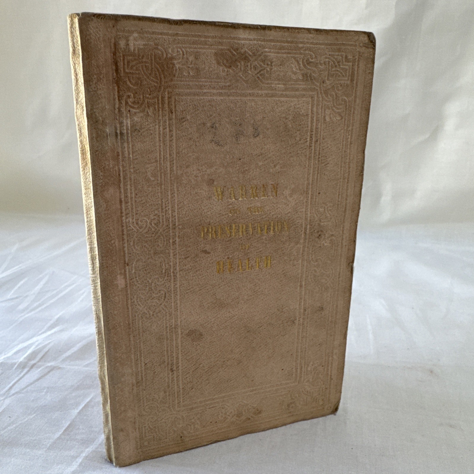 1846 John C Warren Physical Education Preservation Health Medical Ticknor First