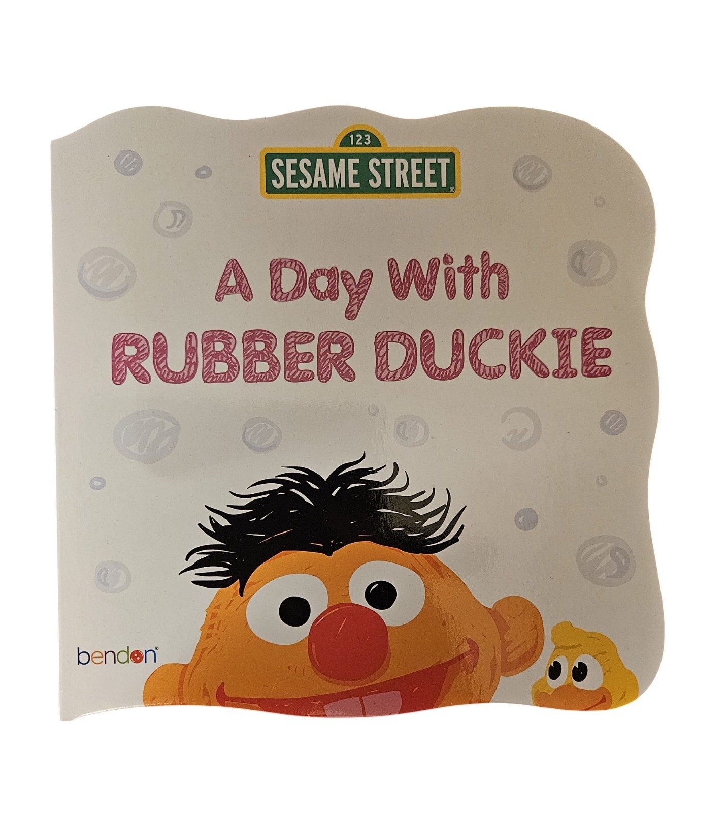 Bendon Sesame Street Board Book – New – A Day With Rubber Duckie