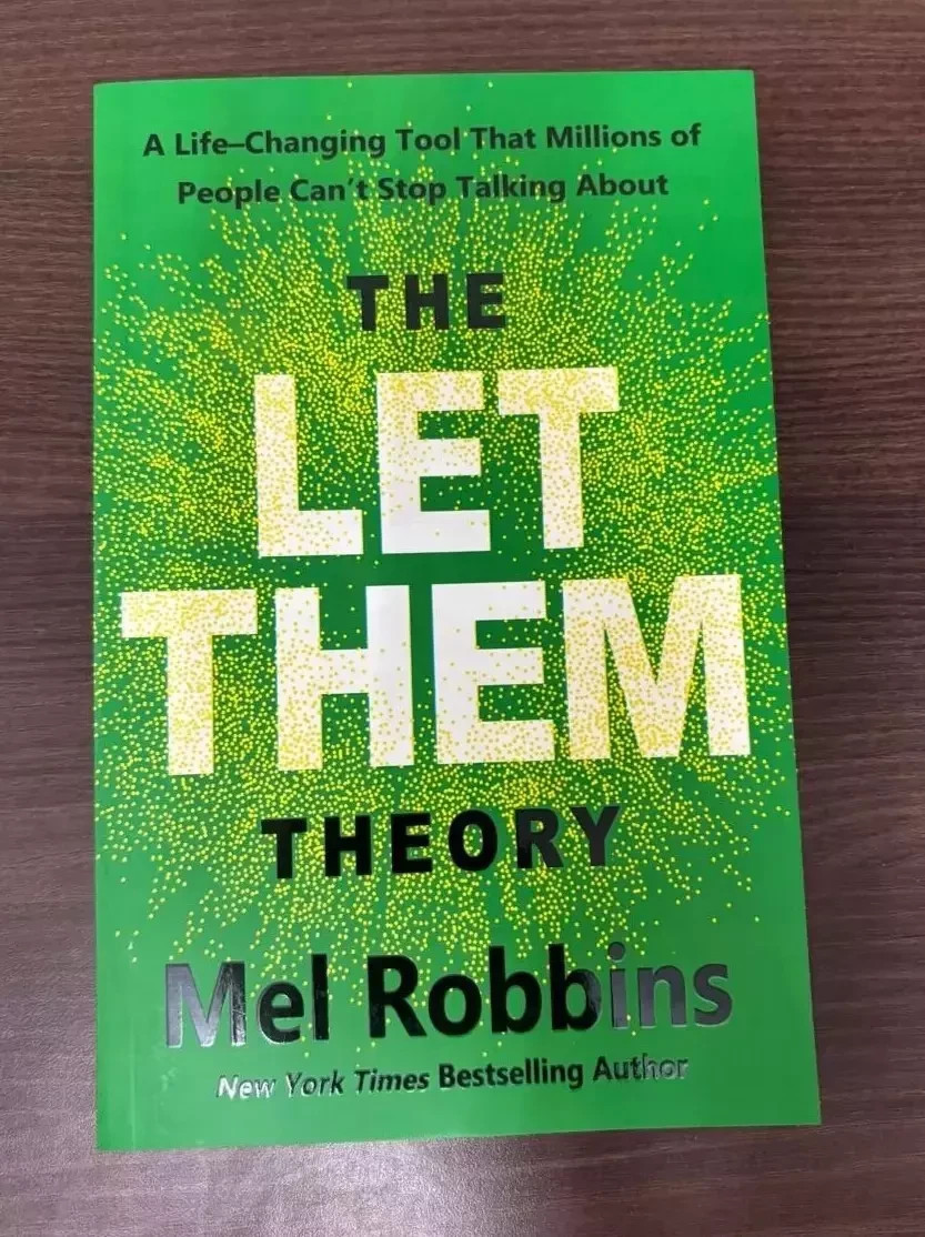 The Let Them Theory By Mel Robbins, Paperback Book – Free Shipping in USA