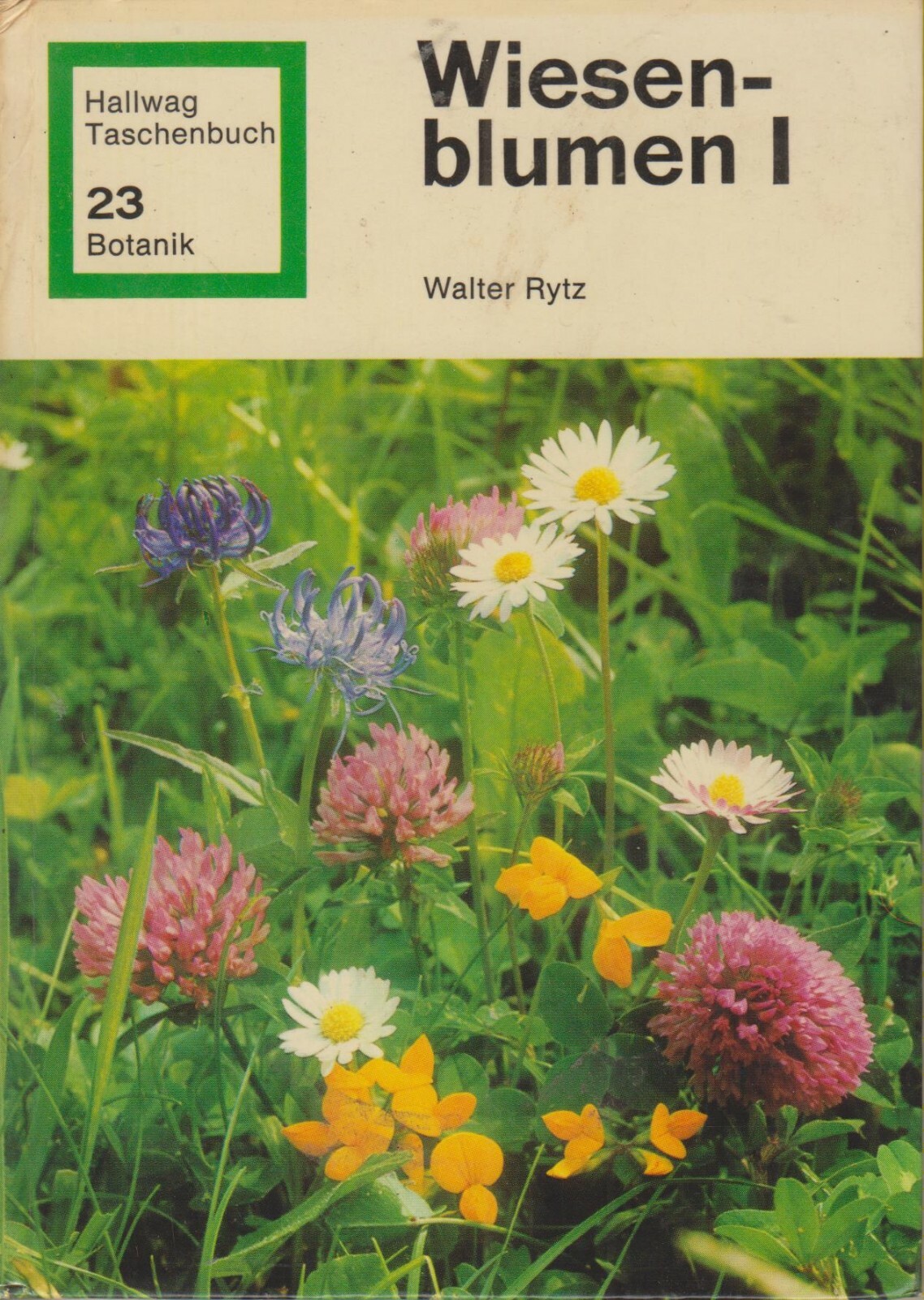 Wiesenblumen I (Hallwag Taschenbuch 23 Botanik) (Hardcover: Meadow Flowers) In G