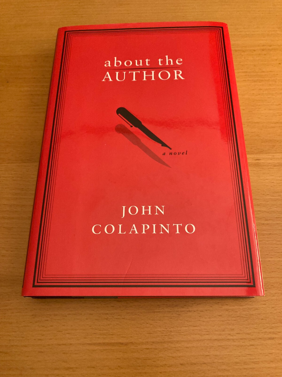 About the Author by John Colapinto (2001, Hardcover)