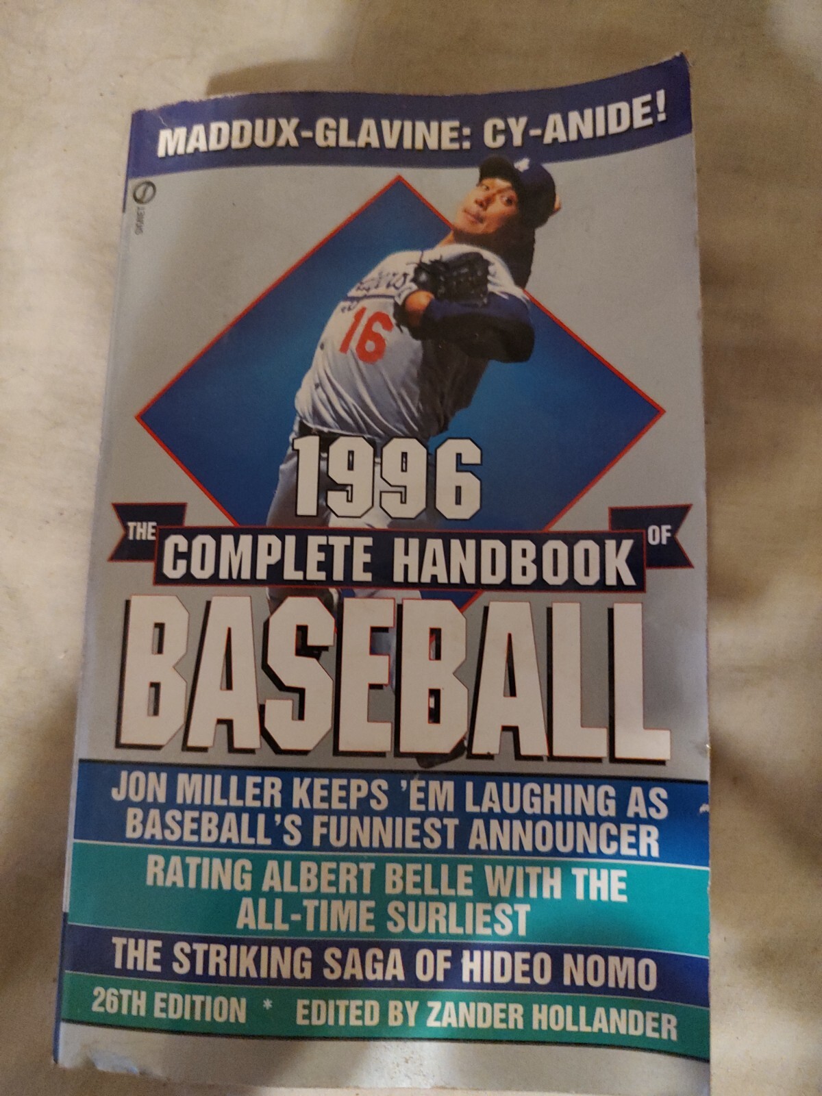 1996 the complete handbook of baseball Signet Paperback