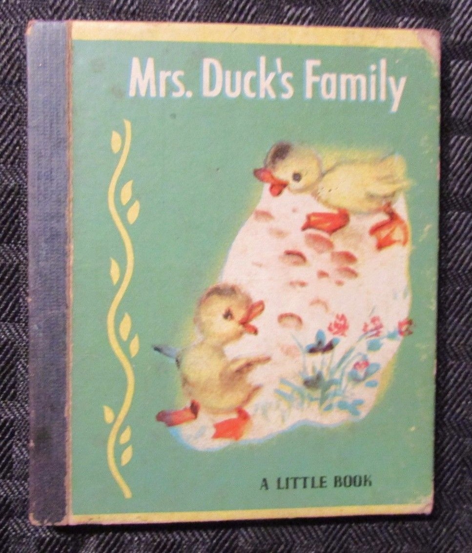 1948 MRS. DUCK’S FAMILY A Little Book 3.25×4″ VG+ John Martin’s House