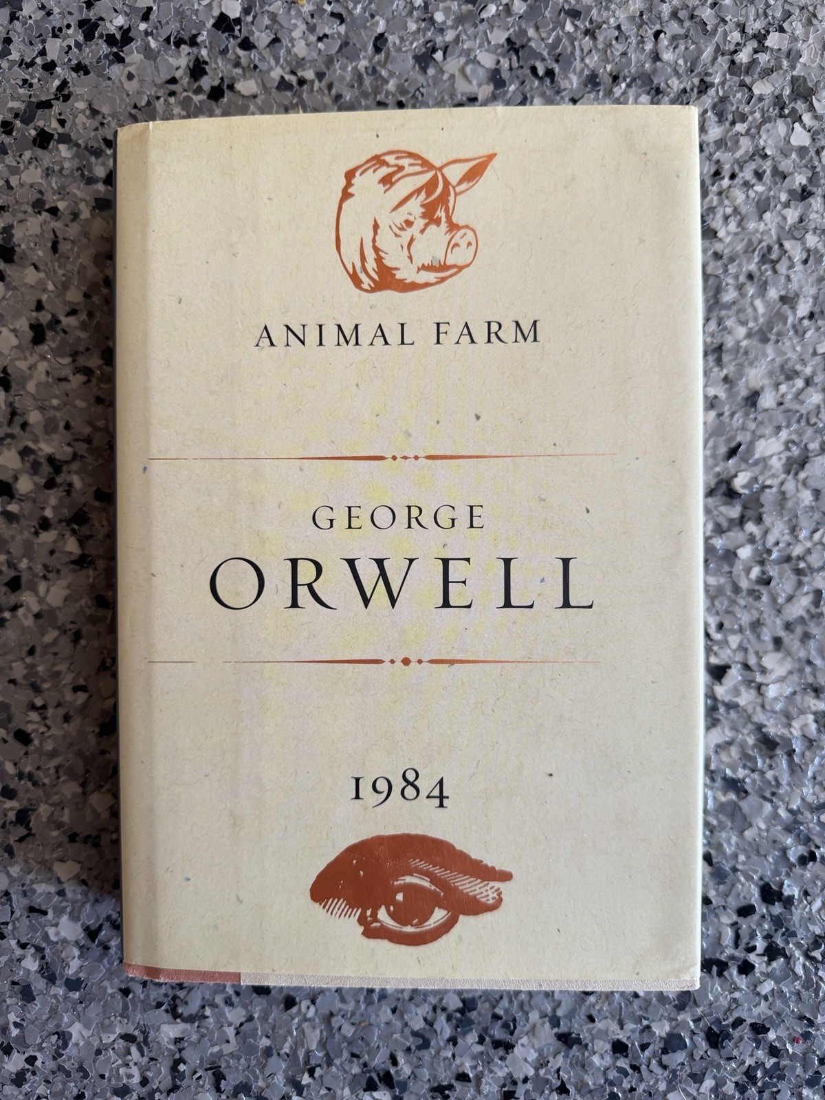 1984 & Animal Farm 2-in-1 by George Orwell Hardcover Book